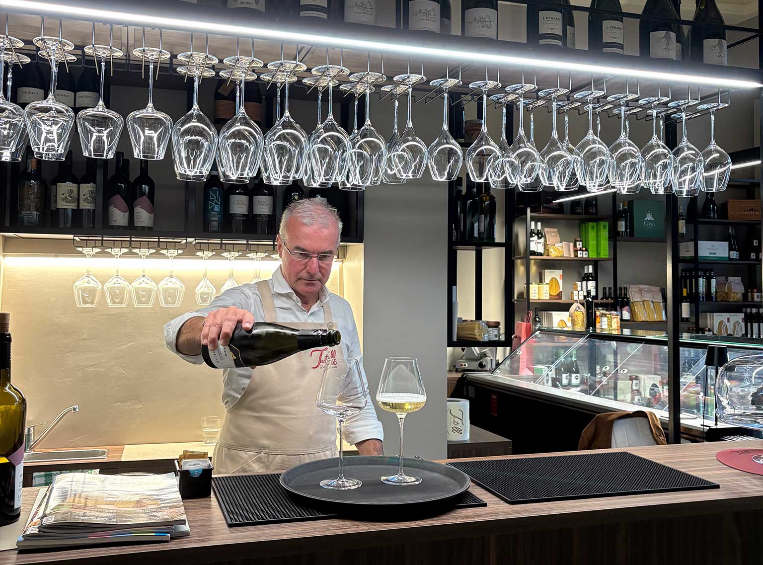aperitivo, vino, calice